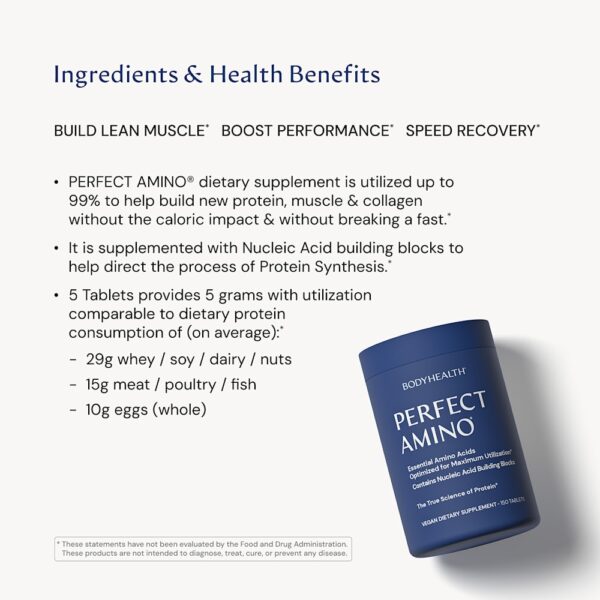 BodyHealth - Perfect Amino 150 Comprimidos