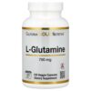 California Gold Nutrition - L-glutamina AjiPure 750 mg 120 Cápsulas Vegetais
