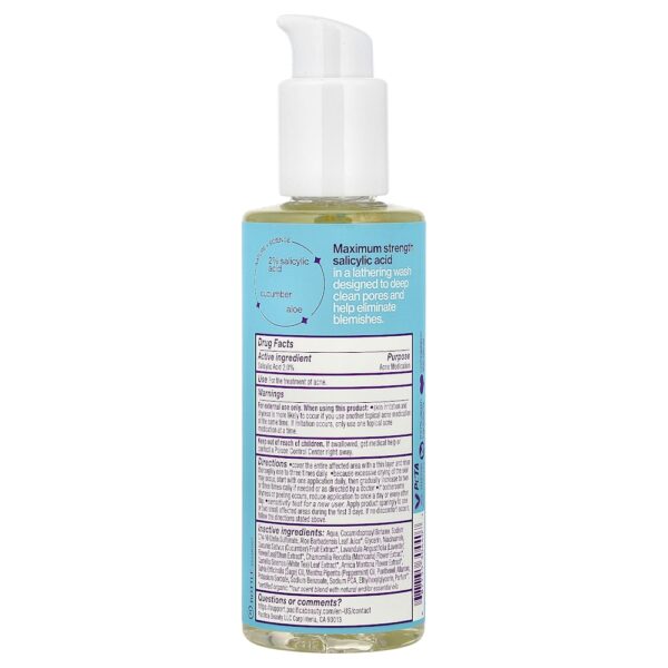 Pacifica - Acne Defense Solução de Limpeza Facial Profunda para Acne 170 ml