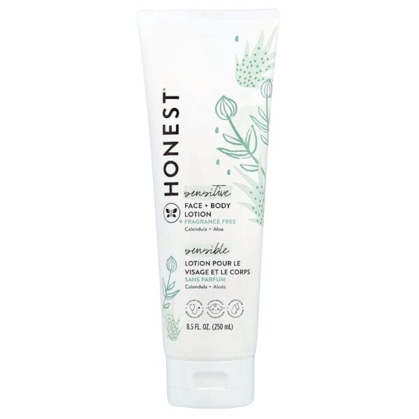 The Honest Company - Sensível Loção Facial + Corporal Sem Perfume 250 ml