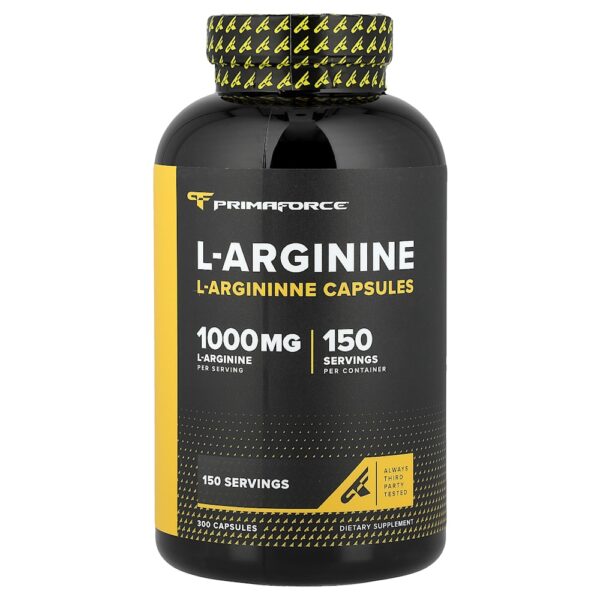 34-47.jpg Primaforce - L-Arginina 300 Cápsulas (500 mg por Cápsula)