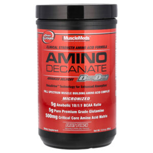 MuscleMeds - Amino Decanate Ponche de Frutas 381 g