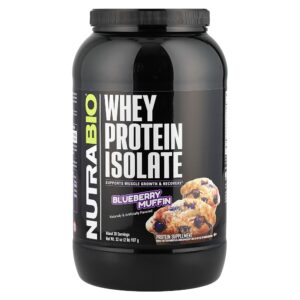Nutrabio Labs - Whey Protein Isolado Muffin de Mirtilo 907 g