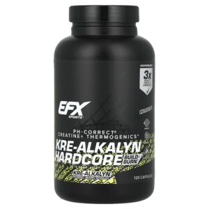EFX Sports - Kre-Alkalyn Hardcore 120 Cápsulas