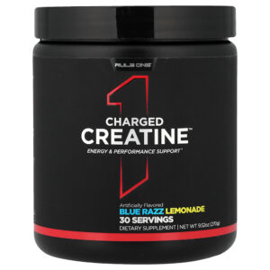 Rule One Proteins - Charged Creatine Limonada com Framboesa Azul 270 g