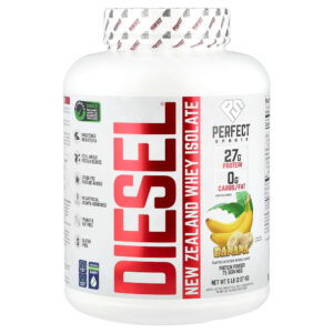 PERFECT Sports - Whey Protein Isolado da Nova Zelândia Banana 2,27 kg