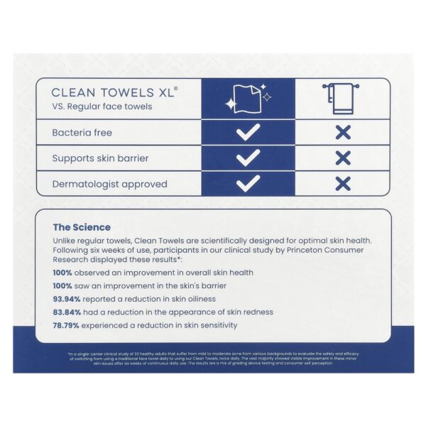 35-20.jpg Clean Skin Club - Clean Towalls XL 50 Unidades