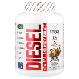 PERFECT Sports - Whey Protein Isolado da Nova Zelândia Mocha Latte Cappuccino 2,27 kg