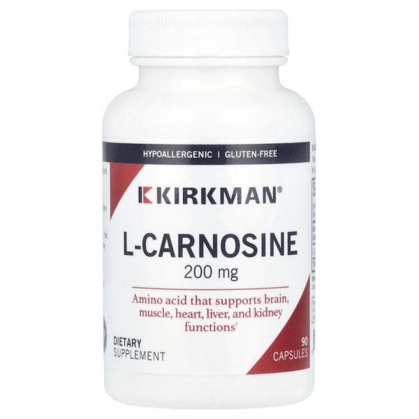Kirkman Labs - L-Carnosina 200 mg 90 Cápsulas