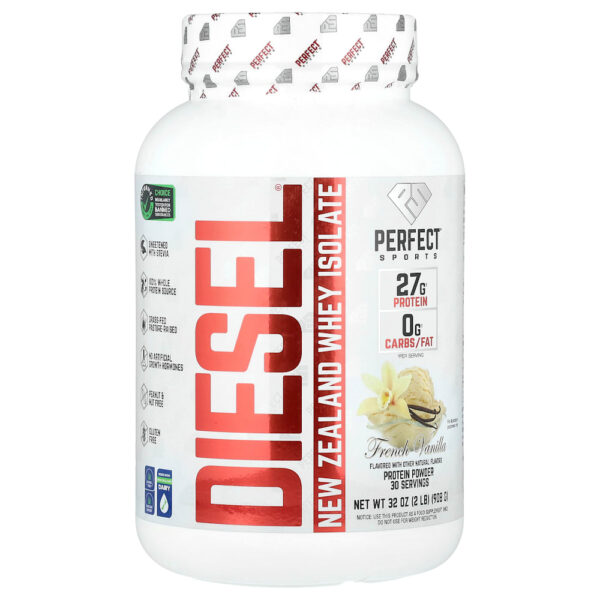 PERFECT Sports - Whey Protein Isolado da Nova Zelândia Baunilha Francesa 908 g