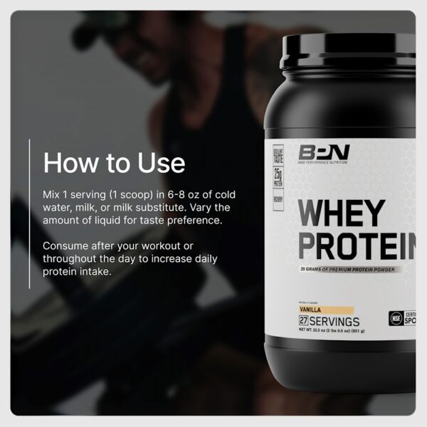 BPN - Whey Protein Baunilha 907 g 26 g