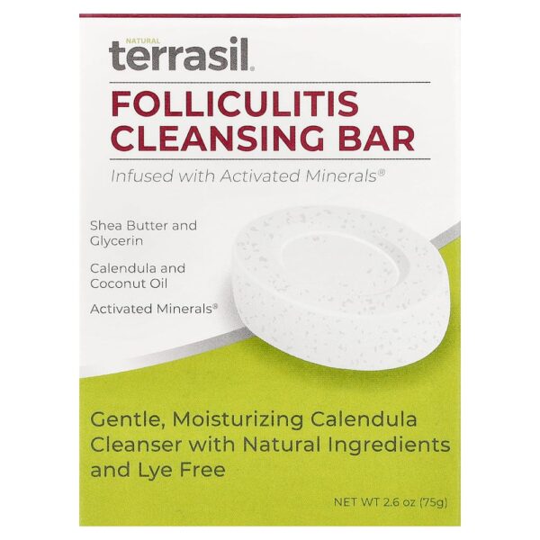 Terrasil - Barra de Limpeza para Foliculite 75 g