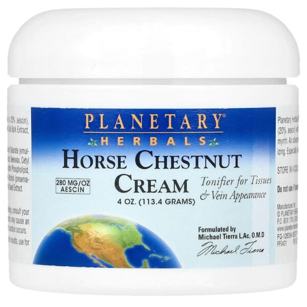 Planetary Herbals - Creme de Castanha-da-Índia 113 g