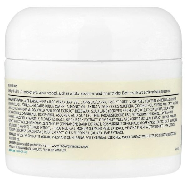 Swanson Vitamins - Creme de Inhame Selvagem 60 ml