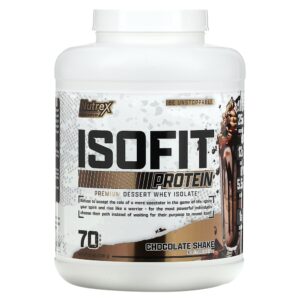Nutrex Research - IsoFit Shake de Chocolate 2.317 g