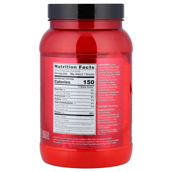 BSN - Syntha-6 Isolate Mistura em Pó para Bebida de Proteína Sorvete de Baunilha 912 g
