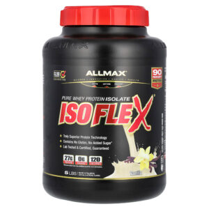 ALLMAX - ISOFLEX Whey Protein Isolado Baunilha 2,27 kg