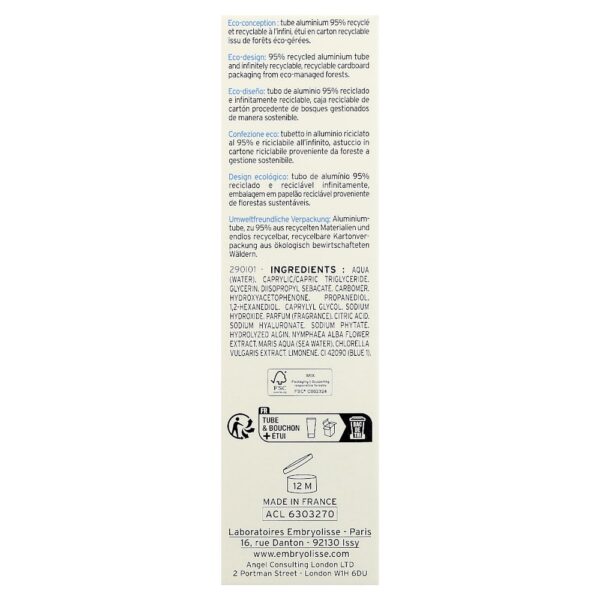 Embryolisse - Máscara de Beleza Hidratante Intensa 50 ml