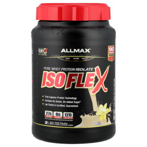 ALLMAX - ISOFLEX Isolado de Whey Protein Puro Baunilha 907 g