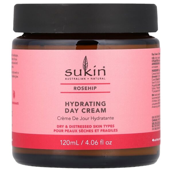 Sukin - Creme Diurno Hidratante Rosa-mosqueta 120 ml
