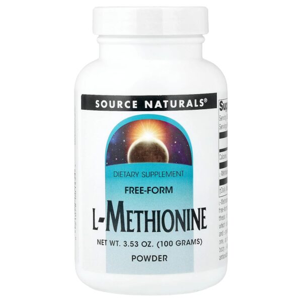 Source Naturals - L-Metionina 100 g