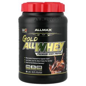 37-5.jpg ALLMAX - AllWhey Gold 100% Whey Chocolate 907 g