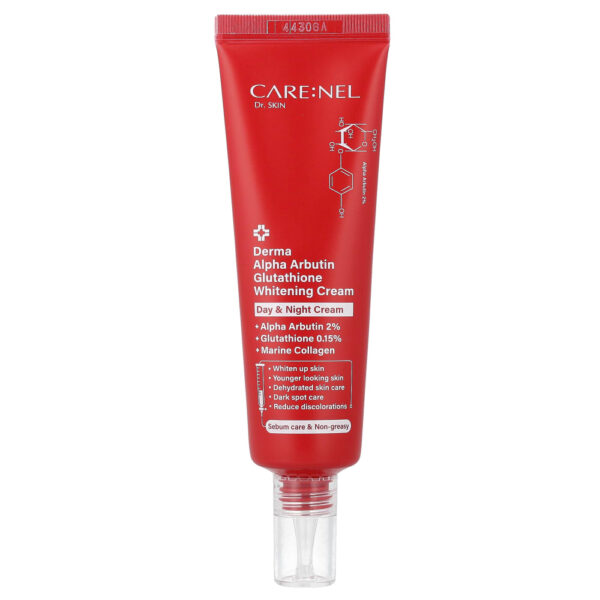 Care:Nel - Derma Alpha Arbutin Glutationa Creme Clareador 45 ml
