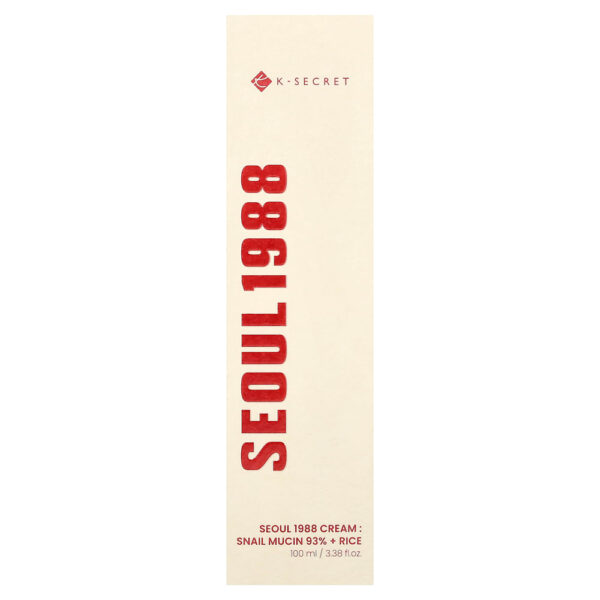 K-Secret - Creme Seoul 1988 Mucina de Caracol 93% + Arroz 100 ml