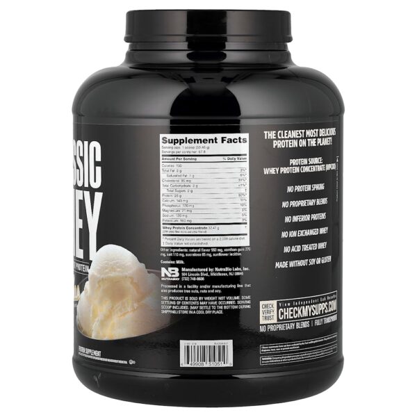 Nutrabio Labs - Classic Whey Baunilha Cremosa 2.268 g