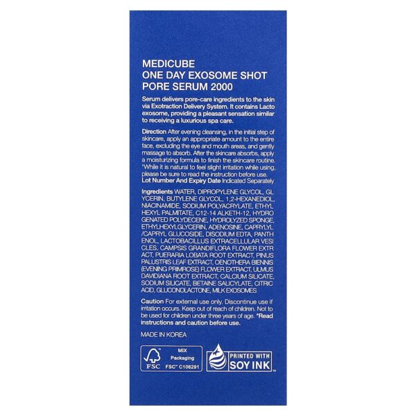 Medicube - One Day Exosome Shot 2000 30 ml