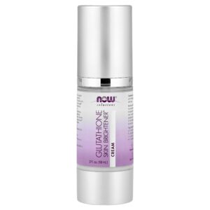 39-20.jpg NOW Foods - Solutions Creme Glutathione Skin Brightener 60 ml
