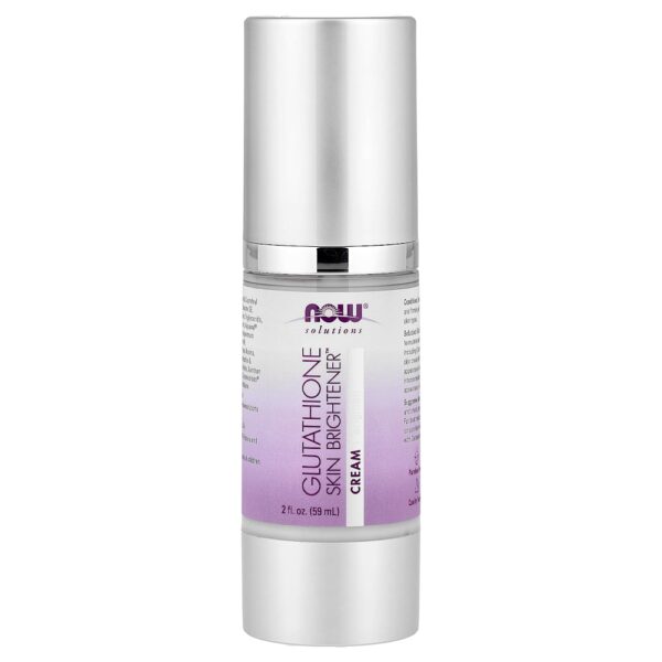 NOW Foods - Solutions Creme Glutathione Skin Brightener 60 ml