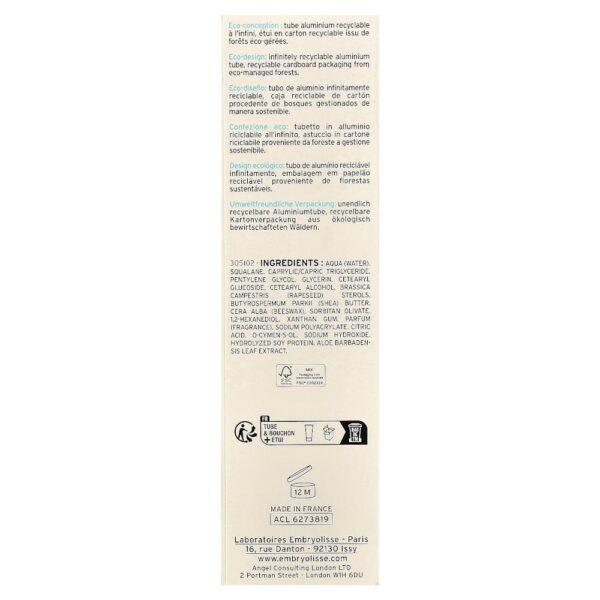 Embryolisse - Emulsão Filaderme Pele Seca a Muito Seca Mesmo Sensível 75 ml