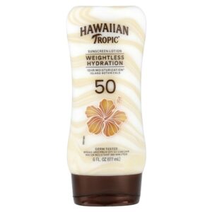 40-34.jpg Hawaiian Tropic - Weightless Hydration Loção de Protetor Solar FPS 50 175 ml