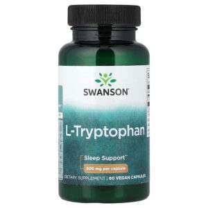 Swanson Vitamins - L-Triptofano 500 mg 60 Cápsulas