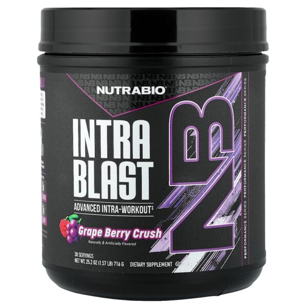 Nutrabio Labs - Intra Blast Intra-Treino Avançado Sabor Crush de Uva 716 g (712 g)