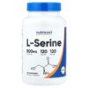 Nutricost - L-serina 500 mg 120 Cápsulas