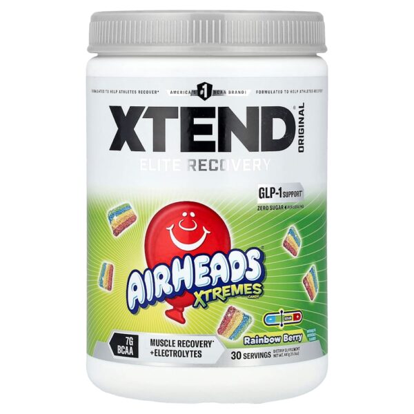 XTEND - 7 g de BCAA Air Heads Extreme Candy Fruto Silvestre 447 g