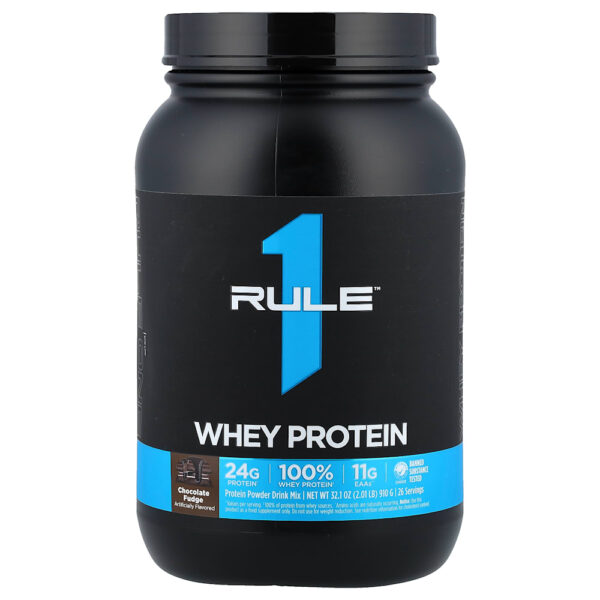 Rule One Proteins - Whey Protein Fudge de Chocolate 910 g