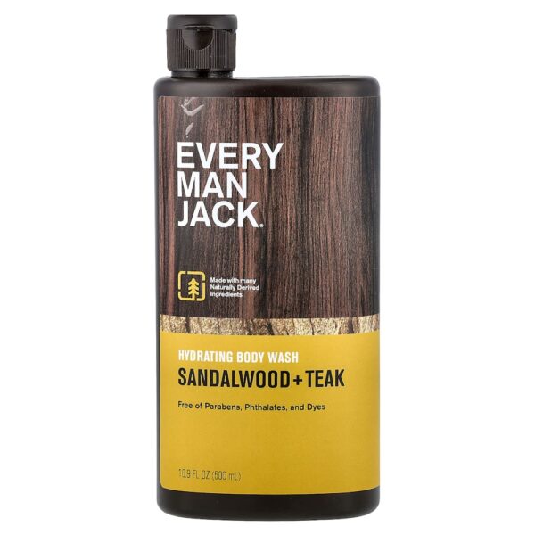 Every Man Jack - Sabonete Líquido Hidratante Sândalo + Teca 500 ml