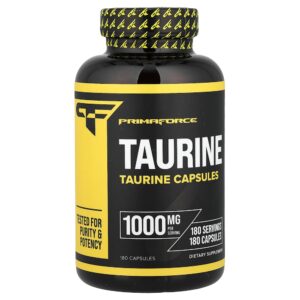 Primaforce - Taurina 1.000 mg 180 Cápsulas