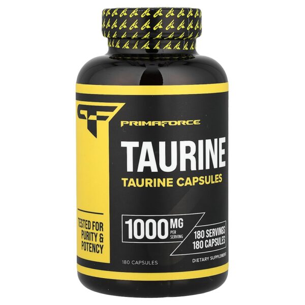 Primaforce - Taurina 1.000 mg 180 Cápsulas