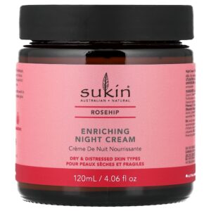 Sukin - Creme Enriquecedor de Noite Rosa Mosqueta 120 ml