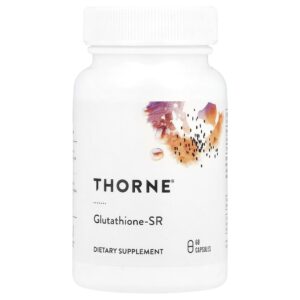 41-24.jpg Thorne - Glutationa-SR 60 Cápsulas (175 mg por Cápsula)
