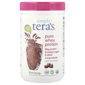 Simply Tera's - Pure Whey Protein Chocolate Amargo 340 g