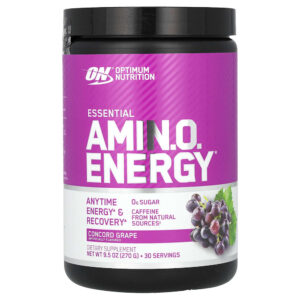 Optimum Nutrition - Essential Amin.O. Energy Uva de Concórdia 270 g