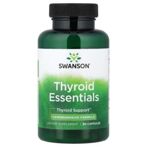 Swanson Vitamins - Thyroid Essentials 90 Cápsulas