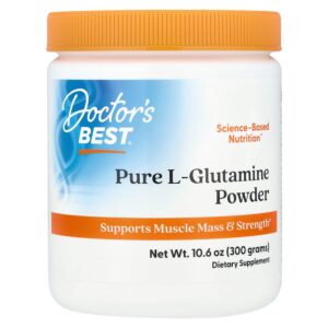 Doctor's Best - L-glutamina Pura em Pó 300 g