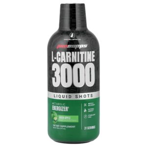 ProSupps - L-Carnitina 3000 Injeções Líquidas Maçã Verde 475 ml