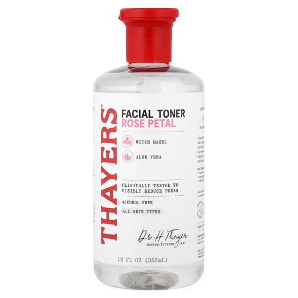 Thayers - Tônico Facial Hamamélis Sem Álcool Pétala de Rosa 355 ml